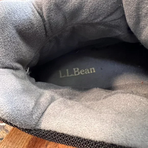 LL Bean Mens Hiking Boots Size 11 1/2 Primaloft  258265 - Picture 7 of 10